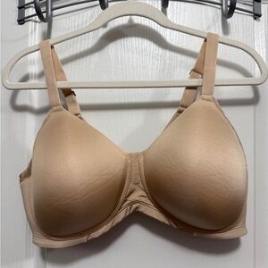 Vanity Fair‎ 42C Beauty back wireless bra extended side back smoother EUC 71267